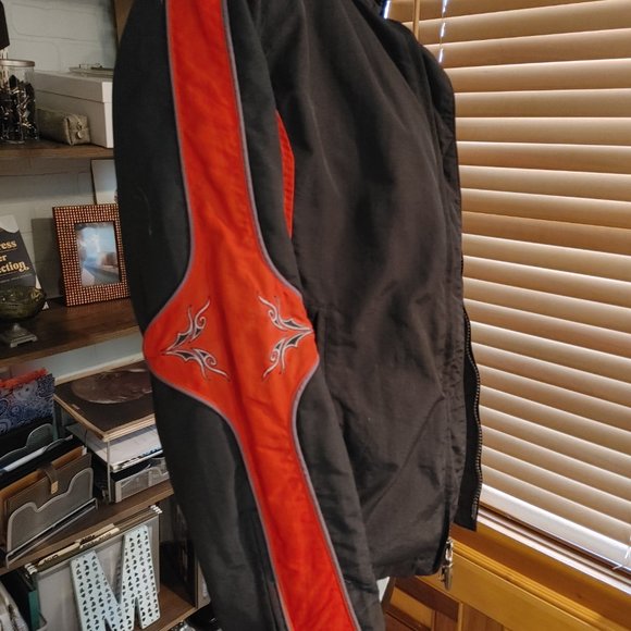 Harley-Davidson Vortex Nylon Lightweight Nylon Rain Jacket - Picture 4 of 8